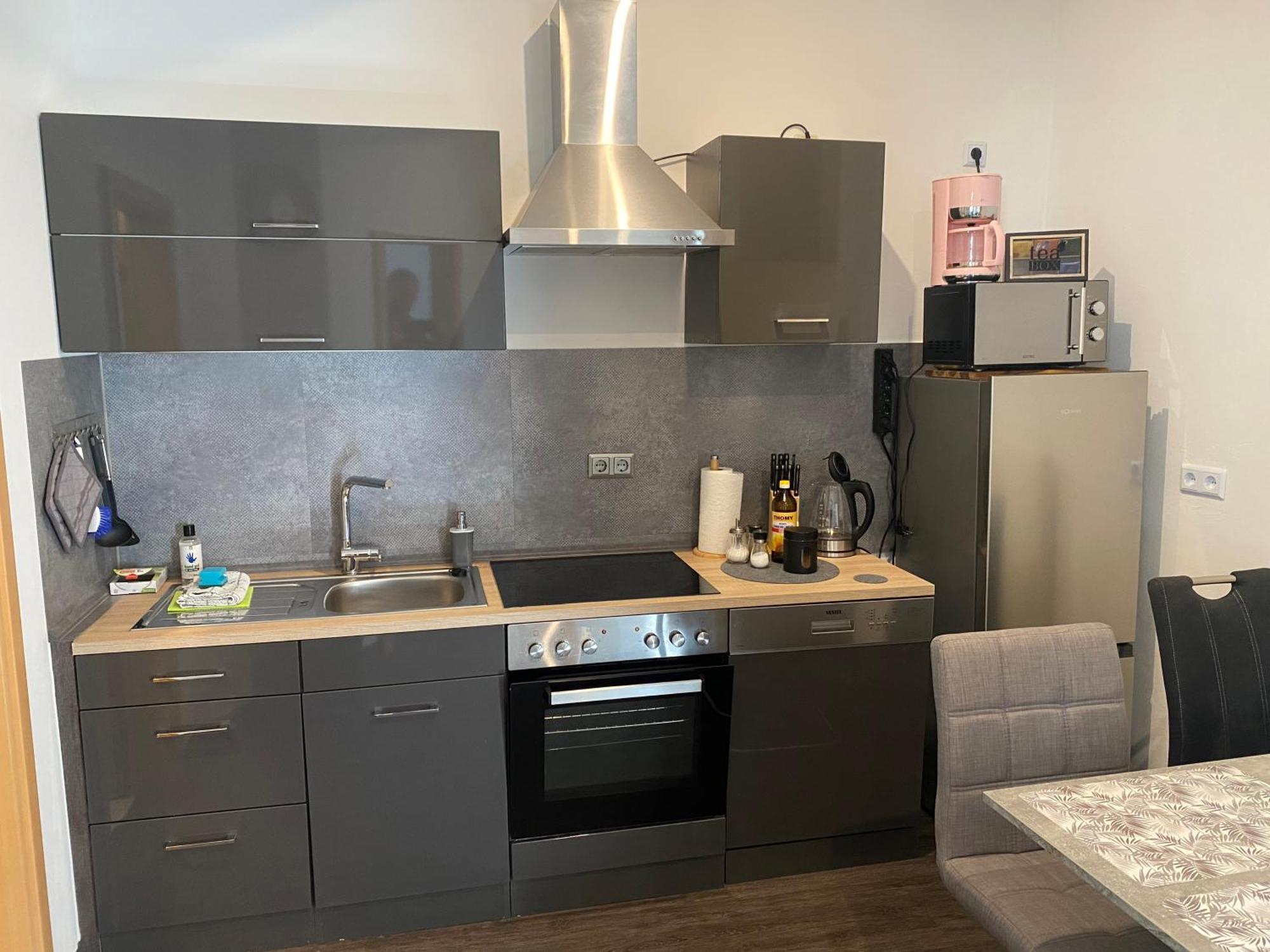 Ferienwohnung Mit Fitnessstudio Top1 플라우엔 외부 사진