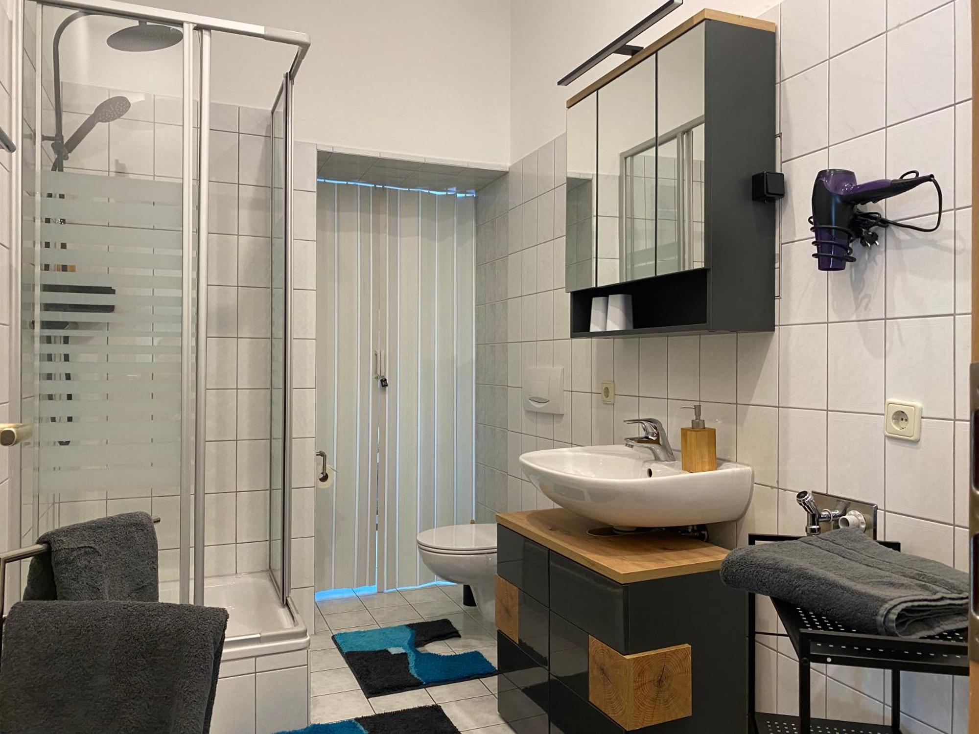Ferienwohnung Mit Fitnessstudio Top1 플라우엔 외부 사진